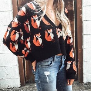 WILDFOX FOX SWEATER